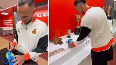 Vedat Muriqi, Mallorca’nın Tarihine Altın Harflerle Yazıldı: Rekor Kırdı ve Kramponlarını Müze’ye Bağışladı