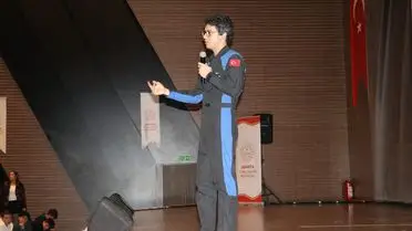 İsparta’da Uzay Kahramanı Tuva Cihangir Atasever, Gençlerle Buluştu