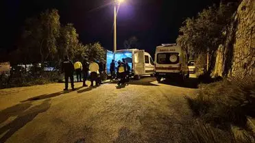 Kaza yerinin görüntüsü