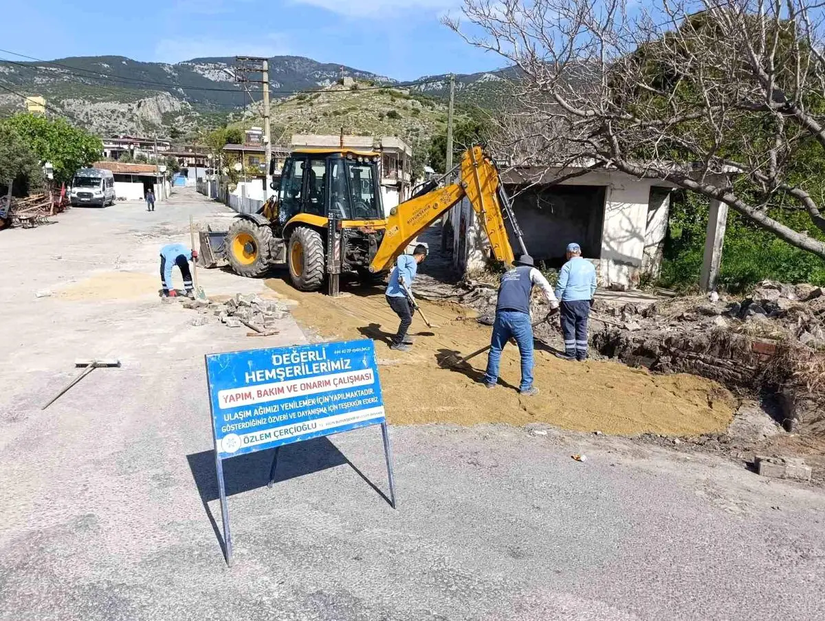 Aydın’da Yol Ağını Güçlendiren Devasa Altyapı Projeleri Hız Kesmeden Devam Ediyor