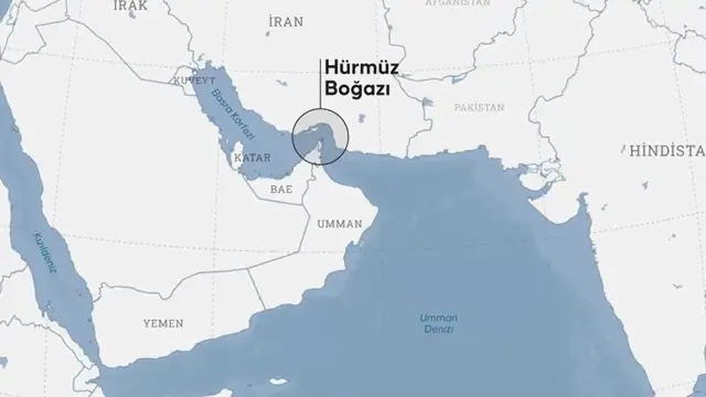 Çin gemisinin boğazdan geçişi