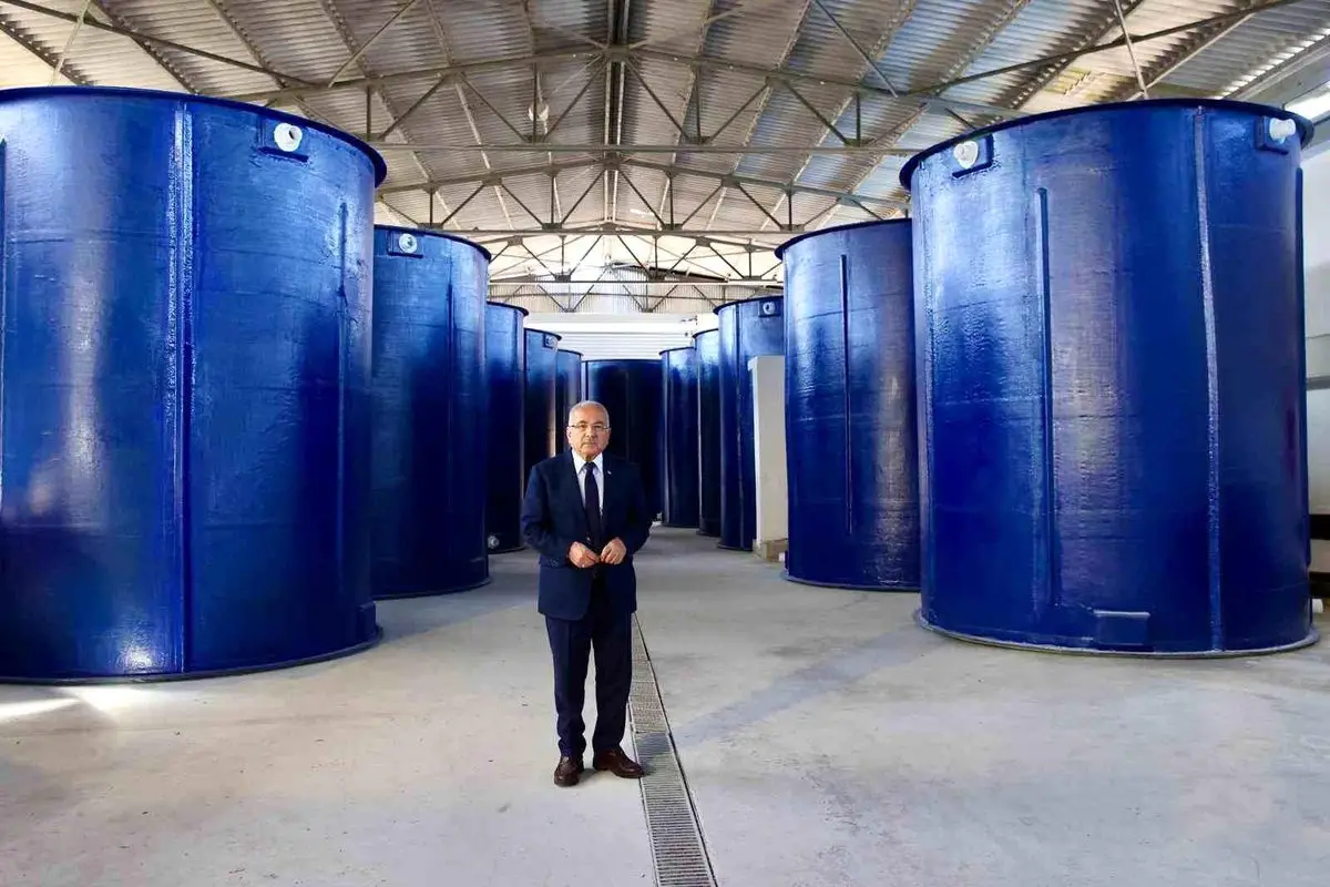 Ordu Büyükşehir Belediyesi, Kuraklıkla Mücadele İçin 30 Ton Kapasiteli Fiberglas Su Depoları Üretiyor
