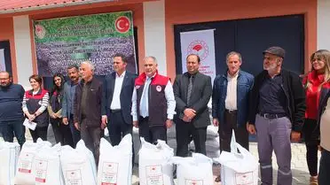 Keban’da Çiftçilere %70 Hibeli Nohut Tohumu Destek Paketi