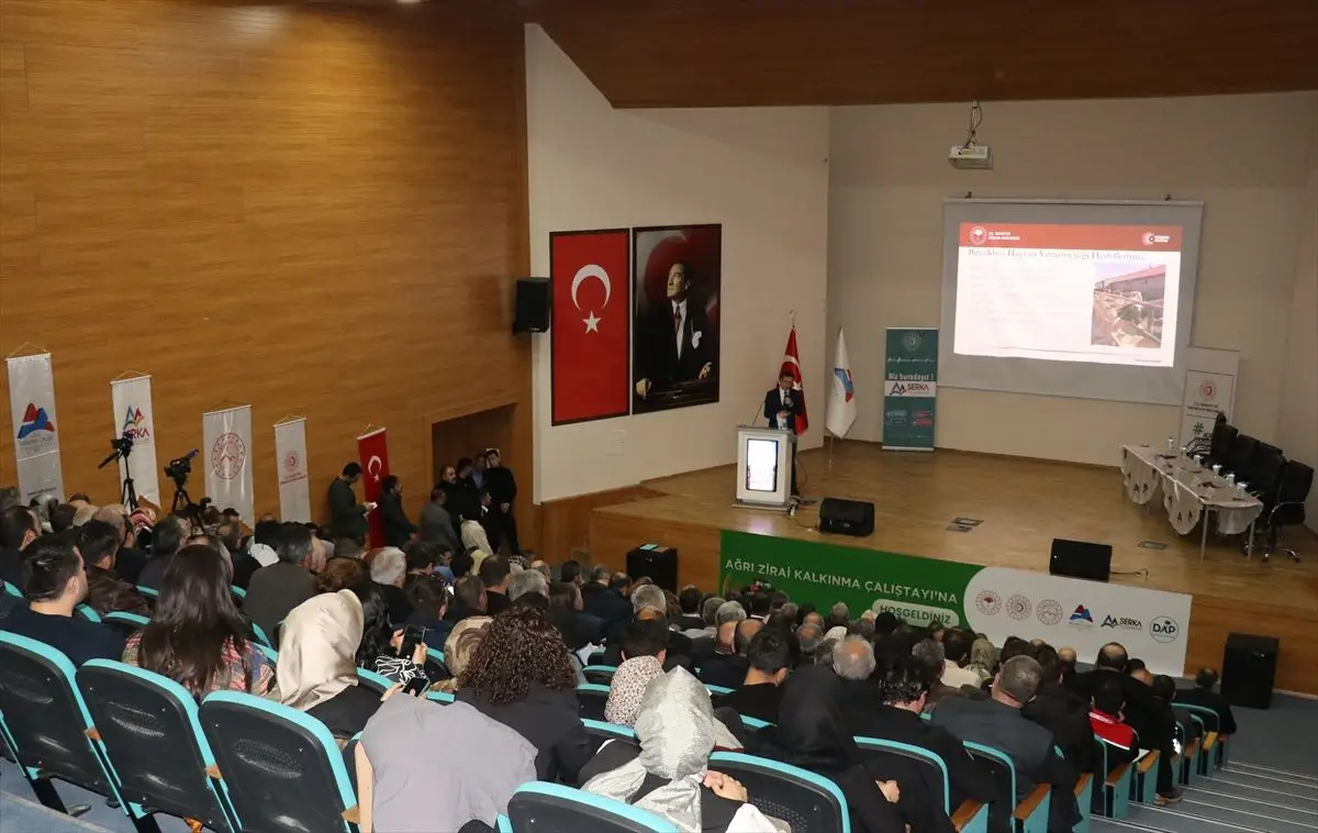 Ağrı’da Tarım ve Hayvancılık Potansiyelini Güçlendirecek Zirai Kalkınma Çalıştayı Gerçekleştirildi