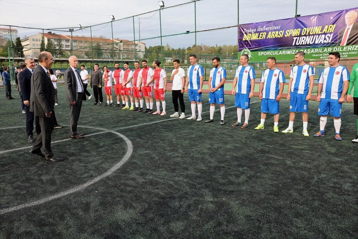 Trakya Üniversitesi spor turnuvası kapak fotoğrafı