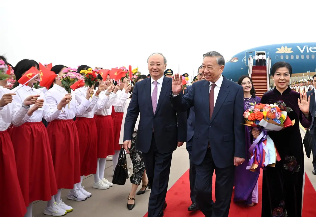 To Lam ve Xi Jinping'in buluşması