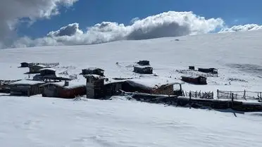 Amasya Taşova’da Kar Beyazıyla Büyülüyor: 15 cm Kalınlığında Kar Örtüsü