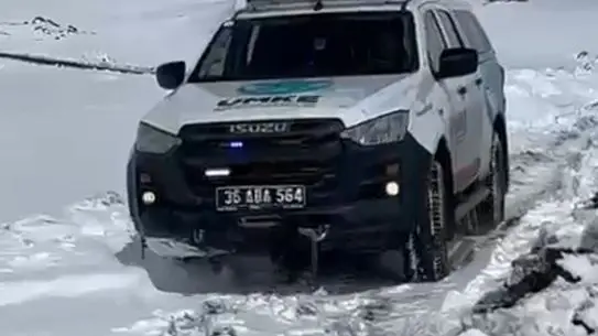 Kars'ta Kar Fırtınası: UMKE Kadın Ekiplerinden Zorlu Kurtarma Operasyonu