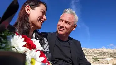 Kastamonu Antik Tiyatroda 2 Bin Yıllık Tarihe Tanıklık Eden Romantik Evlilik Teklifi