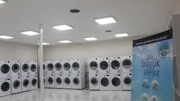 Kayseri Büyükşehir Belediyesi'nden Üniversite Öğrencilerine Ücretsiz Çamaşır Yıkama Desteği