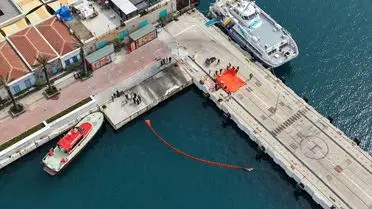 Kuşadası Sahilinde Kimyasal Sızıntı Tatbikatı Gerçekleştirildi