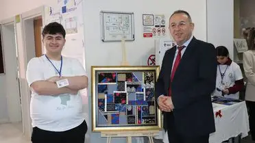 Ünye'de Özel Eğitim Öğrencileri TÜBİTAK 4006 Bilim Fuarı'nda Projelerini Sunuyor