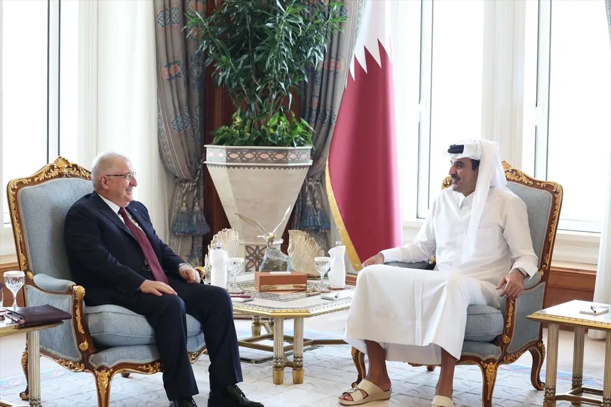 Yaşar Güler ve Şeyh Temim bir arada