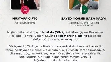 Türkiye ve Pakistan İç Güvenlik Liderleri Stratejik İşbirliğini Derinleştirdi