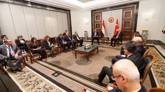 TBMM Başkanı Kurtulmuş, Mısır Meclis Başkanı ile İşbirliği ve Barış Görüşmelerinde