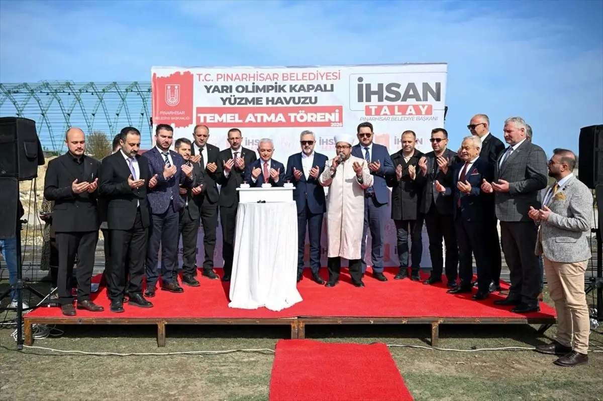 Pınarhisar’da Yarı Olimpik Yüzme Havuzu Projesi Başladı