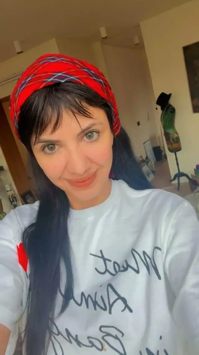 Nihan Akkuş'un yeni saç stili