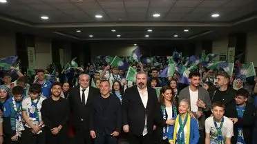 Çaykur Rizespor Takımı Rize Lisesi'nde Gençlere İlham Verdi