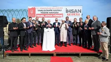 Pınarhisar’da Yarı Olimpik Yüzme Havuzu Projesi Başladı