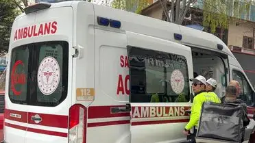 Bilecik'te Motosiklet Çarpması Sonucu Yaya Hastaneye Kaldırıldı