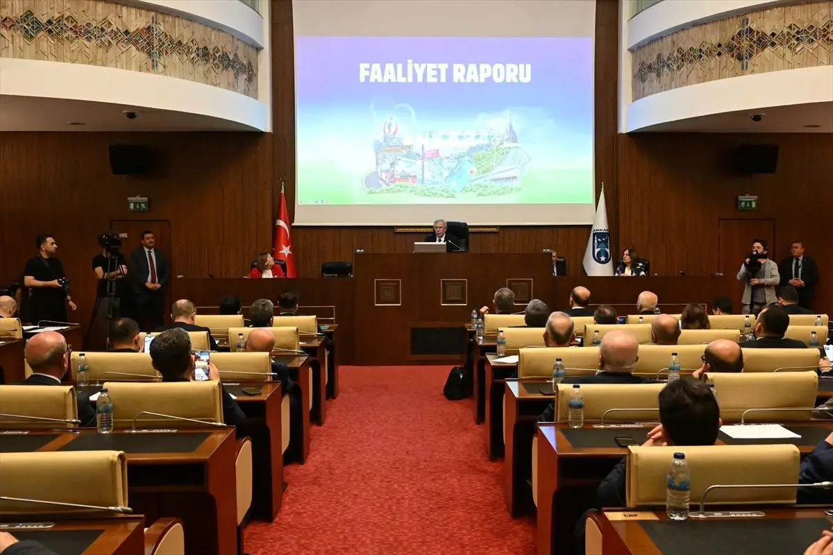 Ankara Büyükşehir Belediyesi 2025 faaliyet raporu kapağı