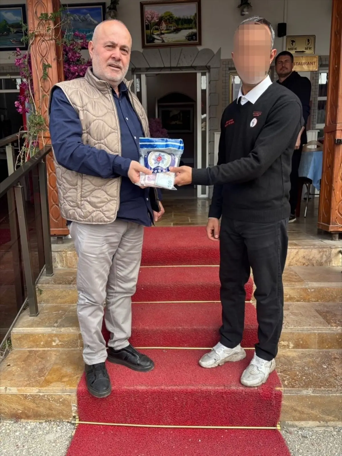 Bozüyük'te olay yerinin fotoğrafı