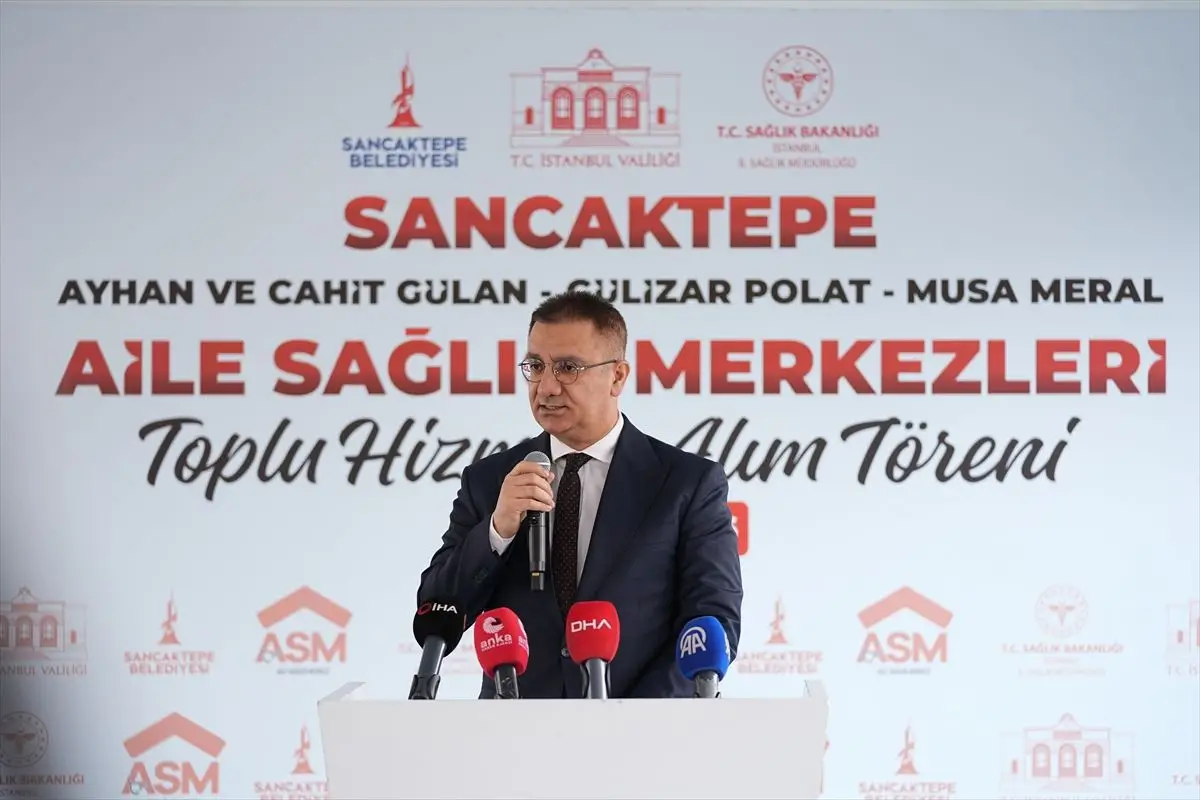 Sancaktepe’de Üç Yeni Aile Sağlığı Merkezi Açıldı: Ayhan ve H. Cahit Gülan’dan Törenli Açılış