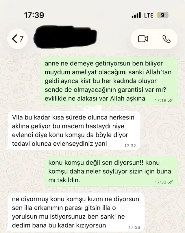 Destek mesajları
