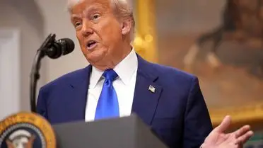 Trump’ın konuşma anı