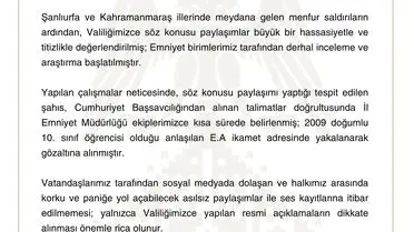 Sivas'ta 17 Yaşındaki Öğrencinin Okul Saldırı İddiası Gözaltına Alındı