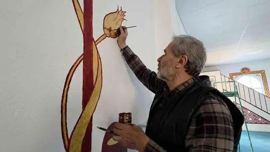 Kütahya’da 25 Yıllık Hat Sanatı: İmam Hatip’in Camileri Süsleme Çalışması