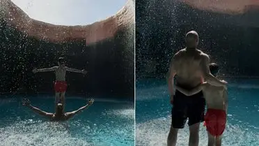 Jason Statham, Baba Olmanın Keyfini Çocuklarıyla Paylaşıyor