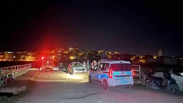 Tekirdağ’da Kontrolünü Kaybeden Araç Dereye Çıktı: Sürücü Sağ Salim Kurtuldu