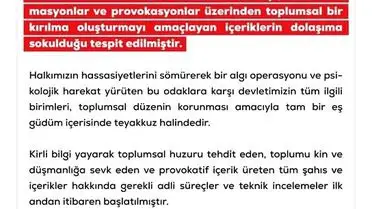 DMM yetkilileri resmi açıklama yapıyor