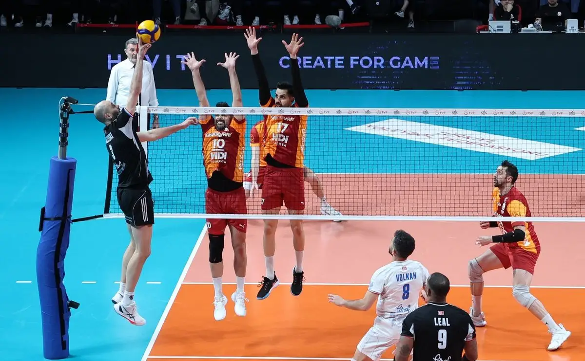 Galatasaray HDI Sigorta, Halkbank'ı 3-0 Yenerek Final Biletini Kapattı
