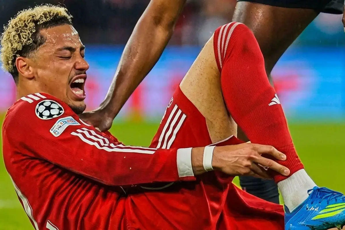 Hugo Ekitike'in sakatlık anı