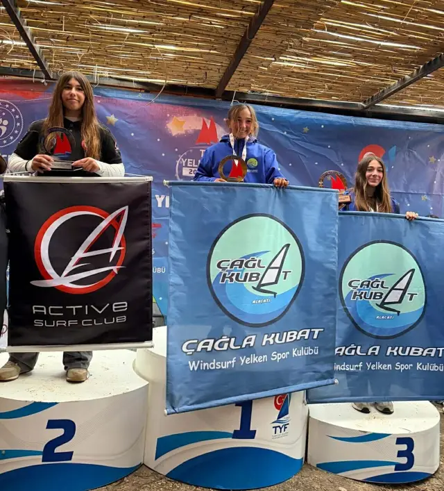 Selin Diaz yarış pistinde