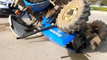 İskilip'te Ambulans ve Traktör Çarpıştı: Bir Yaralı