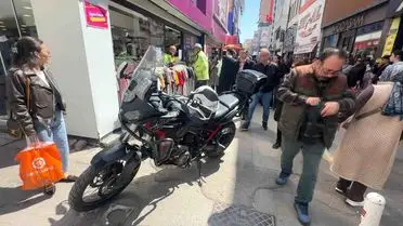 Samsun’da Polis Motosikleti Kaza Yaptı: Bir Memur Yaralı