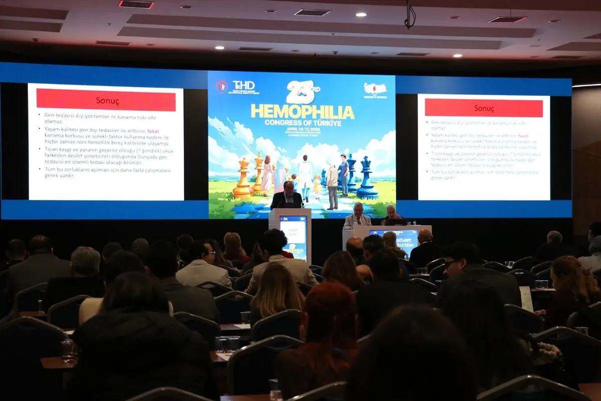 Antalya’da Türkiye Hemofili Kongresi Açıldı: Yeni Tedavi Yöntemleri ve Araştırmalar Masaya Geldi