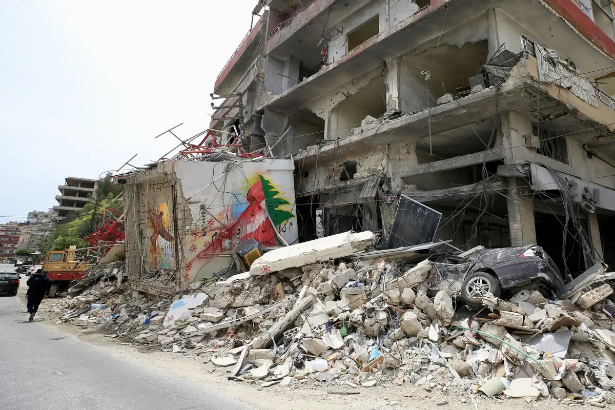 Lübnanda saldırıların yıkıcı etkisi