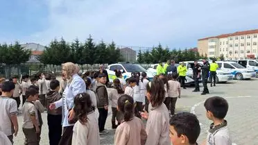 Kapaklı'da Minik Öğrenciler Polislik Dünyasını Keşfetti