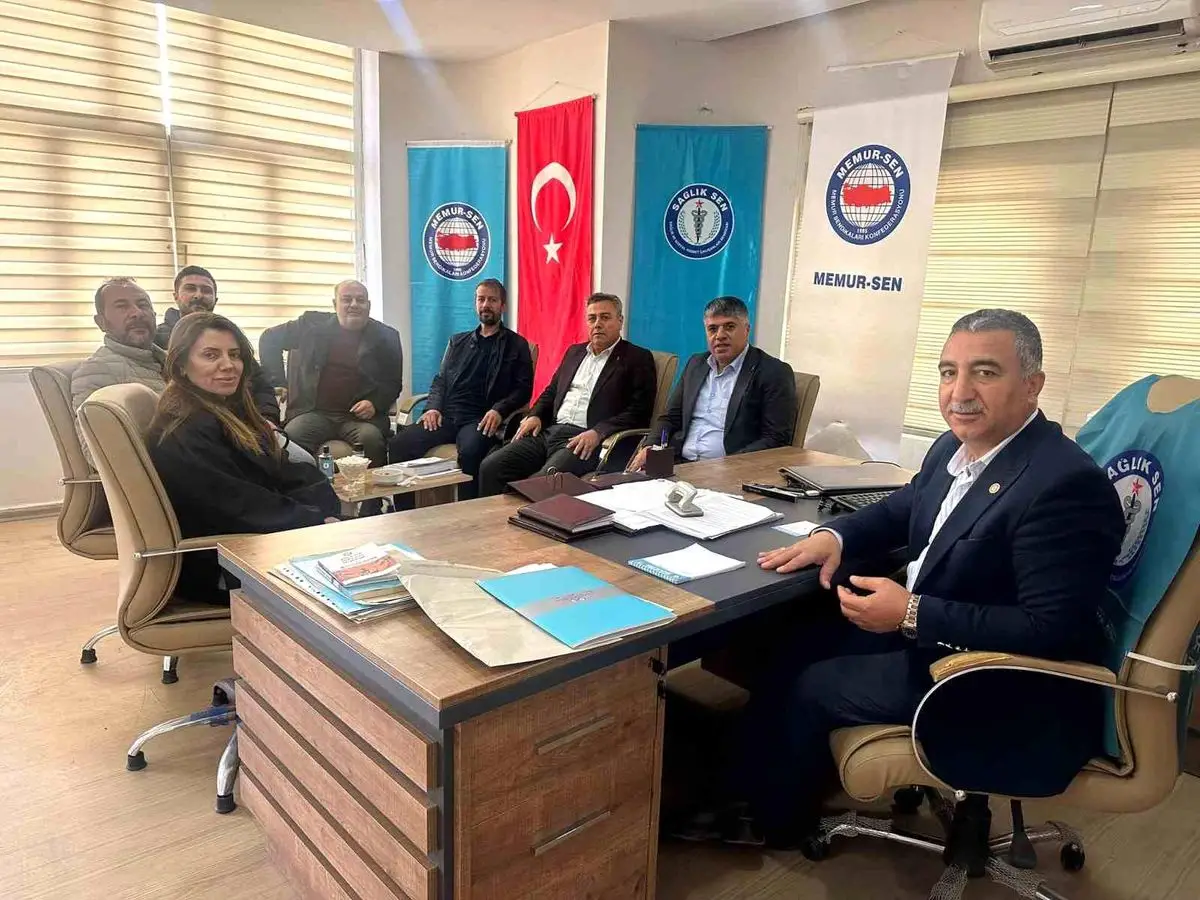 Cizre esnafı Sağlık‑Sen ziyareti