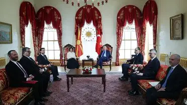 Erdoğan ve Siljanovska‑Davkova, Ekonomik ve Savunma İşbirliğini Derinleştirmeyi Hedefliyor