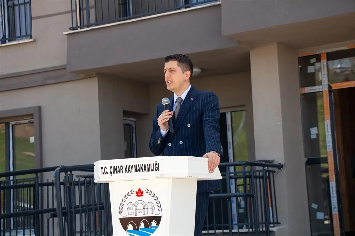 Diyarbakır Çınar’da 82 Yeni Deprem Konutu Hak Sahiplerine Teslim Edildi