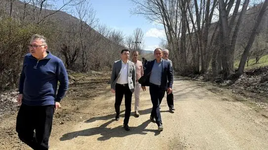 Asfalt yol çalışması