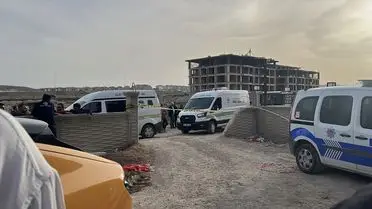 Kazanın gerçekleştiği asansör boşluğunun görüntüsü