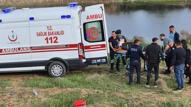 Kırıkkale'de Şarampole Çıkan Araçta Sürücü Hayati Tehlikede