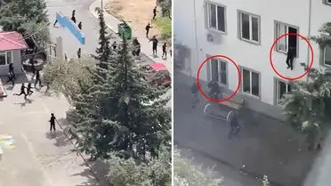 Kahraman Veli, Okul Saldırısını Bıçakla Durdurdu: Saldırgan Kaçamadı