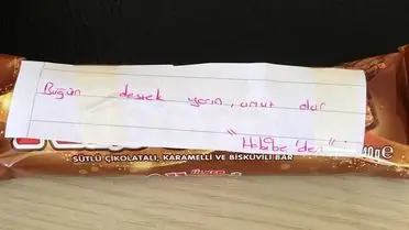 Bartın'da Öğrenciler Çikolata Üzerine Anlamlı Mesajlar Yazarak Öğretmenlerine Sıra Dışı Teşekkür Gösterdiler